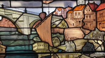 Витраж из стекла