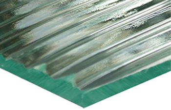 Узор на бесцветном стекле